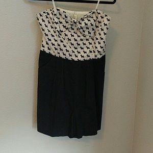 Anthropologie maeve scotty dog romper NWT